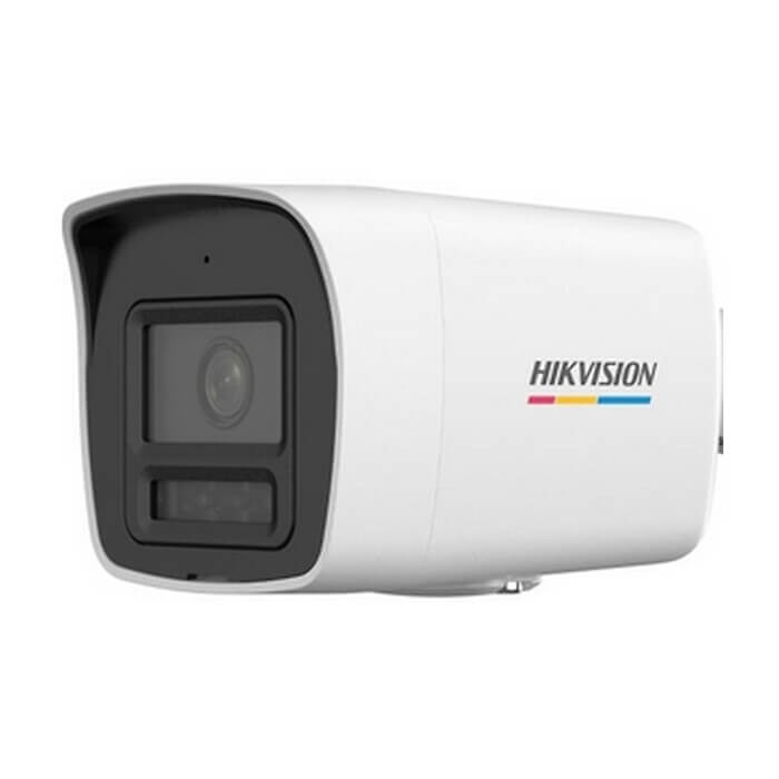 HikVision 4 MP ColorVu 3.0 Fixed Bullet Network Camera, 2.8 mm, F1.0, IR, White Light up to 30m, H.265+, IP67, built-in microphone, 12Vdc/PoE 7W ID 99013 (тъмнейл - 2)