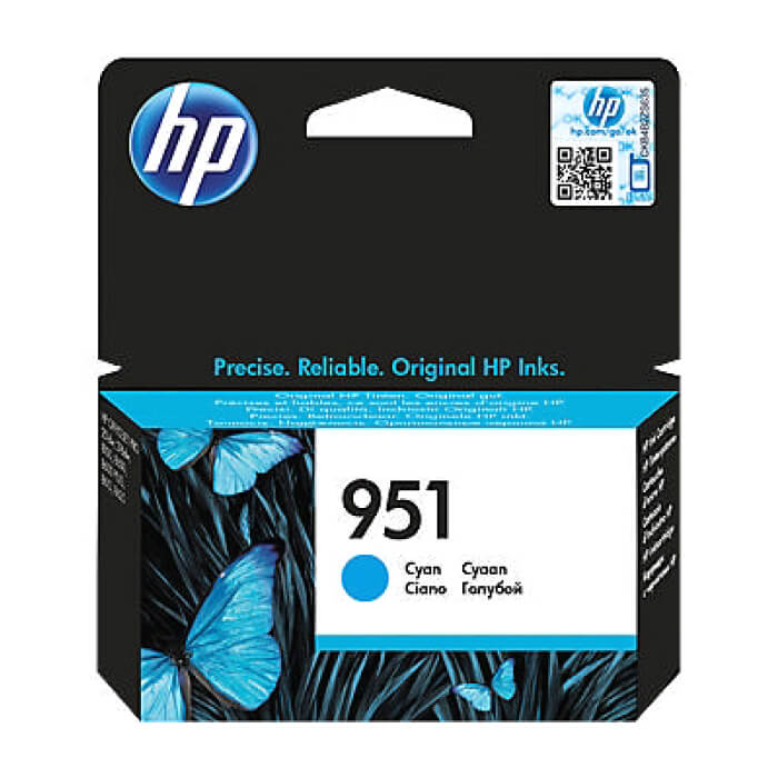 HP 951 Cyan Officejet Ink Cartridge ID 69386 на супер цена