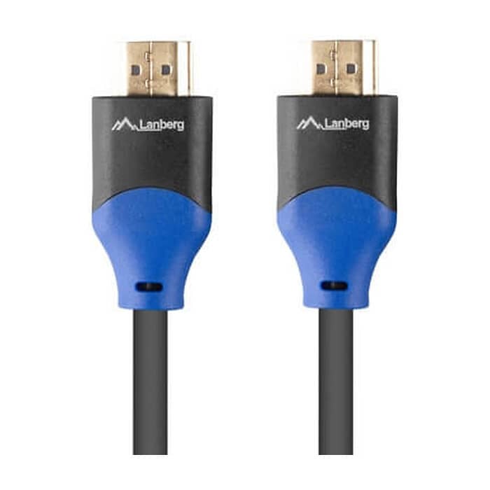 Кабел - Lanberg HDMI M/M V2.0 cable 3m 4K CU box, black ID 72539 на супер цена от GT Computers Кабел - Lanberg HDMI M/M V2.0 cable 3m 4K CU box, black ID 72539 на супер цена