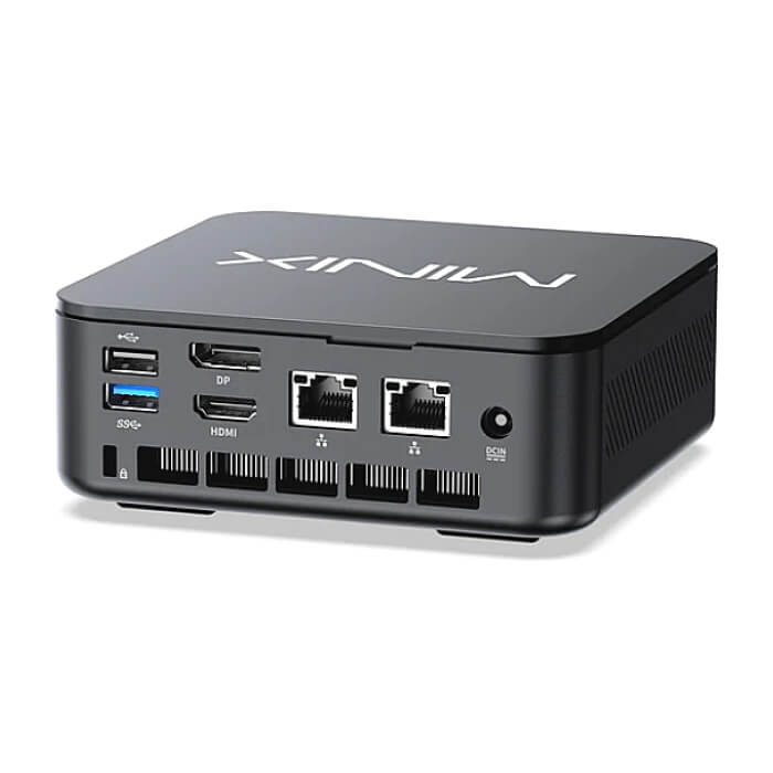 MiniX NGC NR660LP AMD Ryzen 5 6600H, 16GB DDR5, 512GB SSD, Dual LAN, Dual HDMI, USB-C, Windows 11 Pro ID 98602 (тъмнейл - 3)