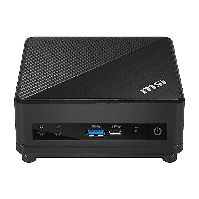 MSI CUBI 5 10M-009BEU, Barebone Mini-PC, Intel Core i3-10110U, 2.10 GHz, without RAM (0GB), 2x DDR4 2666MHz SO-DIMMs, up to 64GB, NO SSD, NO HDD, 802.11 AC, BT 5, NO OS, 65W, 124 X 124 X 53.7 mm, 0.55 kg, Black ID 62496 (тъмнейл - 3)