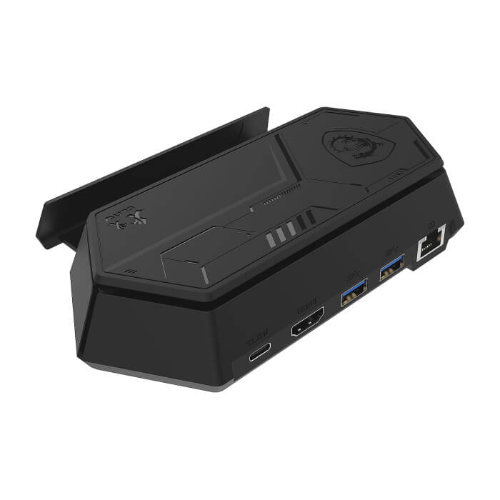 MSI Nest Docking Station with USB-C Cable, compatible with All MSI Claw gaming handhelds, USB-C w/PD 100W, HDMI 2.0 (4K/60Hz), USB-C 3.2 (5Gb/s), 2 x USB-A 3.2 (5Gb/s), RJ45 (10/10 (тъмнейл - 3)