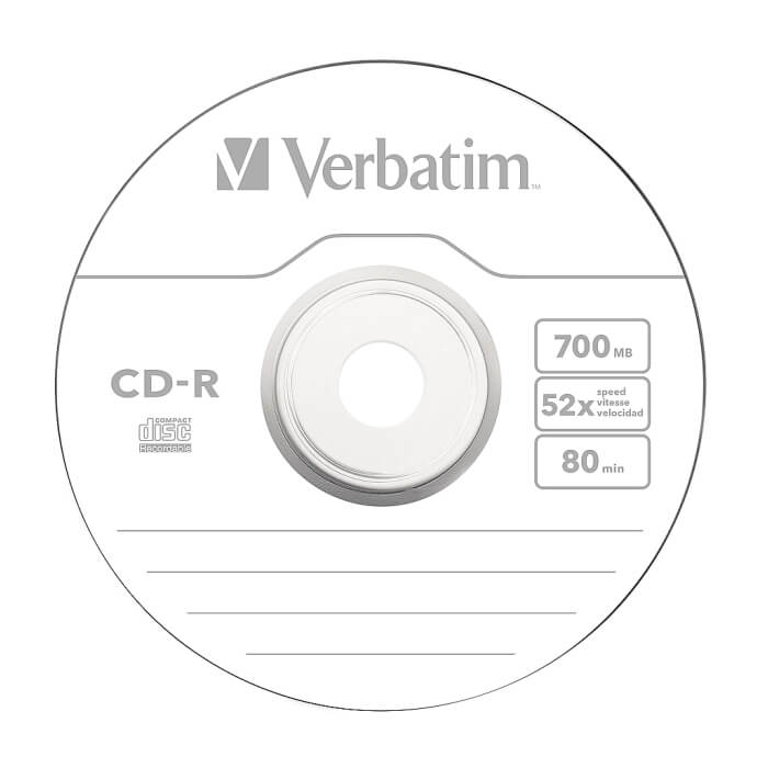 Verbatim CD-R 700MB 52X EXTRA PROTECTION WRAP (50 PACK) (тъмнейл - 4)
