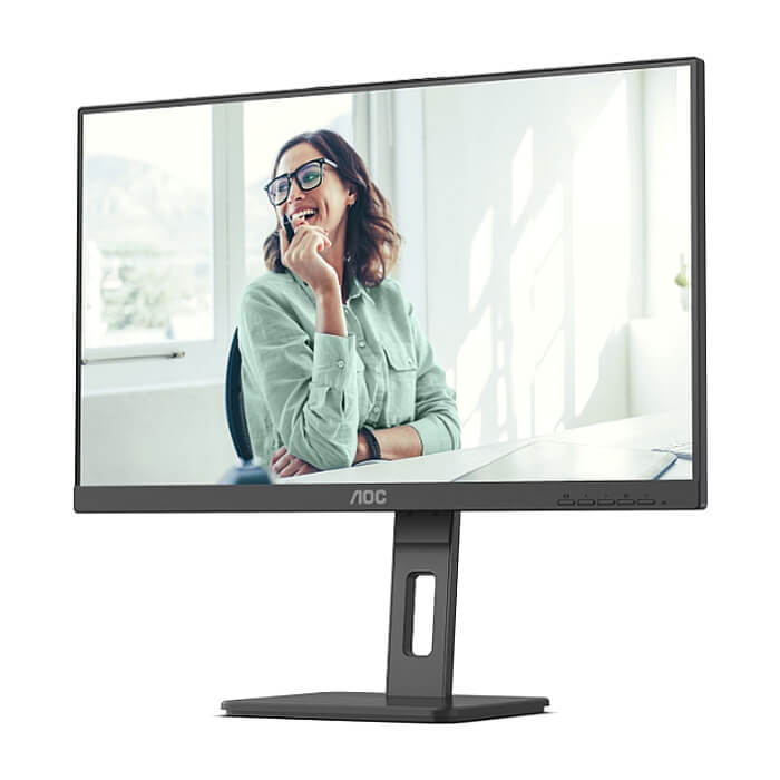 AOC Q27P3CV, 27" IPS WLED, 2560x1440@100Hz, 4ms GtG, 350cd m/2, 1000:1, DCR 50M:1, Adaptive Sync, FlickerFree,Low Blue Light, 2Wx2, Tilt, Height Adjust, Pivot, Swivel, 2xHDMI, ID 97139 (тъмнейл - 5)