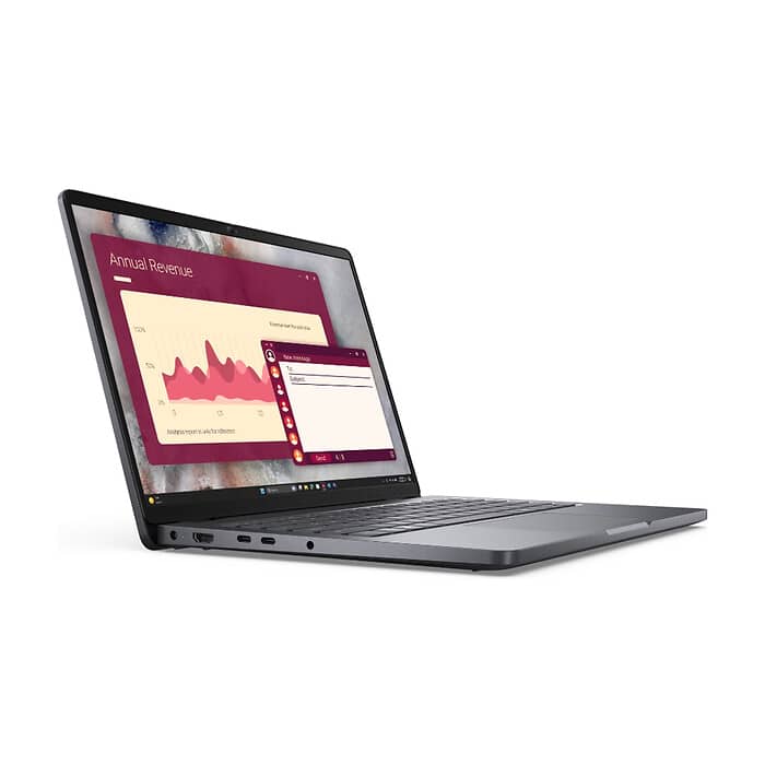 Dell Pro 14 PC14250, Intel Core 7 150U (12 MB cache, 10 cores, up to 5.4 GHz), 14" FHD+(1920x1200) IPS, 300nits AG, 16 GB: 1 x 16 GB, DDR5, 5600 MT/s, 512 GB SSD, Intel graph ID 99229 (тъмнейл - 2)