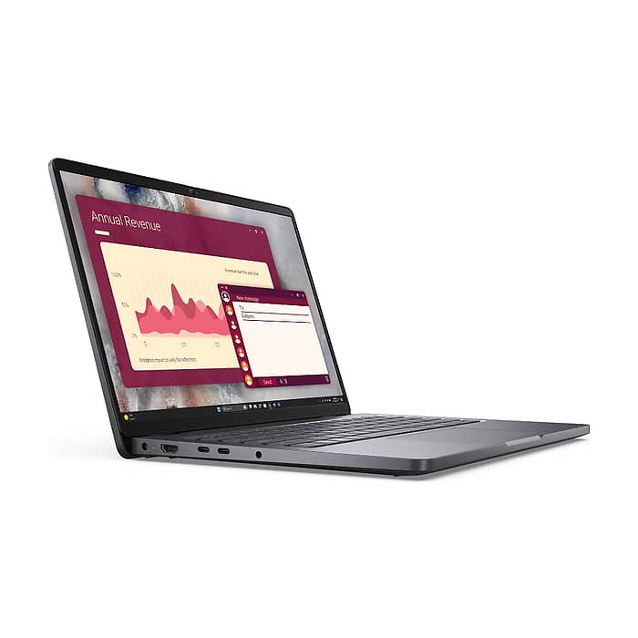 Dell Pro 14 PC14250, Intel Core Ultra 7 255U (12 TOPS NPU, 12 cores, up to 5.2 GHz), 14" FHD+(1920x1200) IPS, 300nits AG, 32 GB: 1 x 32 GB, DDR5, 5600 MT/s, 512 GB SSD, Intel ID 99503 (тъмнейл - 2)