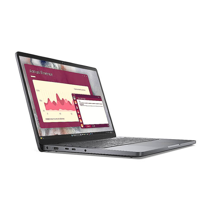 Dell Pro 14 PC14250, Intel Ultra 5 235U vPro (12 TOPS NPU, 12 cores, up to 4.9 GHz), 14" FHD+(1920x1200) IPS, 300nits AG, 16 GB: 1 x 16 GB, DDR5, 5200 MT/s, 1 TB SSD, Intel gr ID 94694 (тъмнейл - 2)