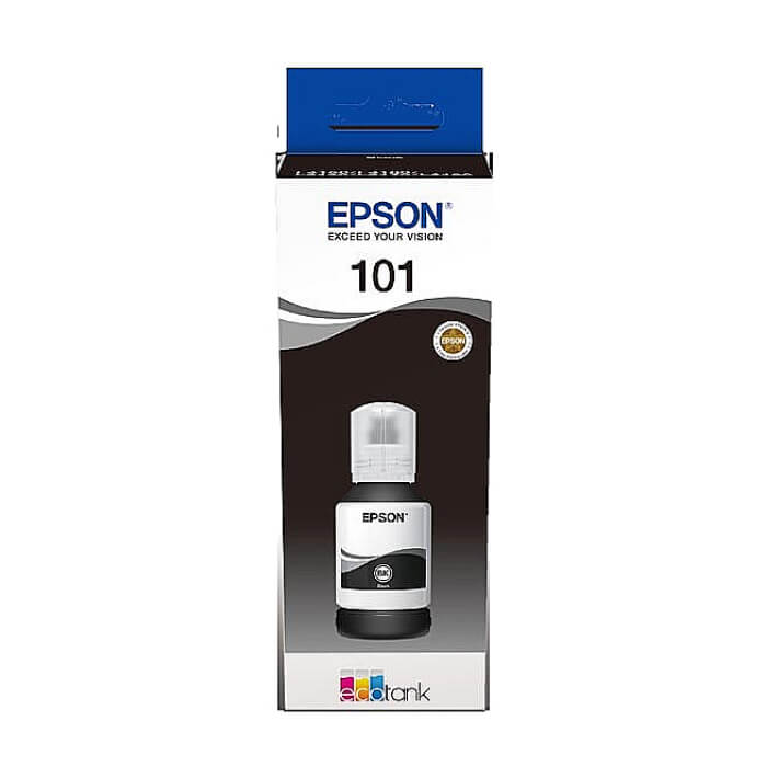 Epson 101 EcoTank Black ink bottle ID 69663 на супер цена от GT Computers Epson 101 EcoTank Black ink bottle ID 69663 на супер цена