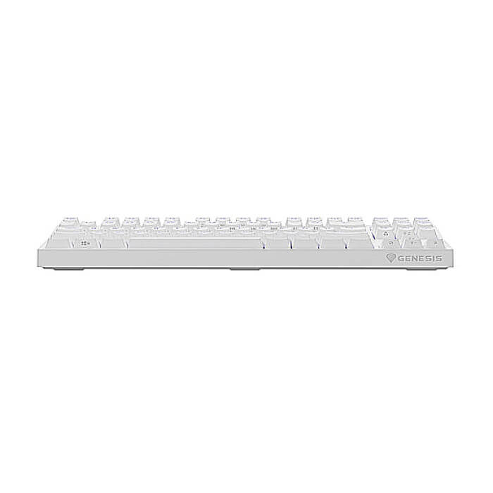 Genesis Gaming Keyboard Thor 404 TKL White RGB Backlight US Layout Yellow Switch (тъмнейл - 4)
