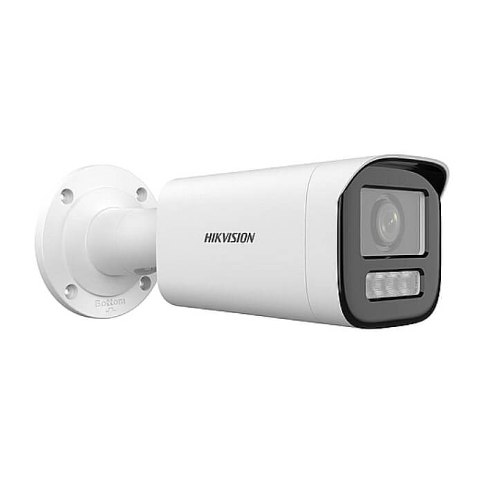 HikVision 2 MP Dual Light MD 2.0 Varifocal Bullet Network Camera, 2.8~12 mm motorized varifocal lens, F1.6, IR, White Light up to 50m, H.265+, IP67, built-in microphone, built-in memory card slot (up to 512GB), 12Vdc/PoE 12.9W ID 82257 (тъмнейл - 3)
