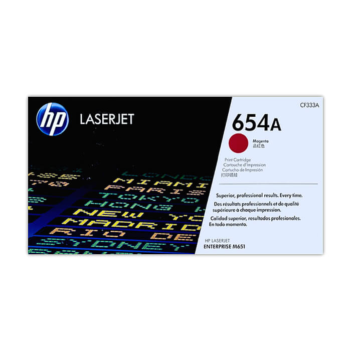 HP 654A Magenta Original LaserJet Toner Cartridge ID 68752
