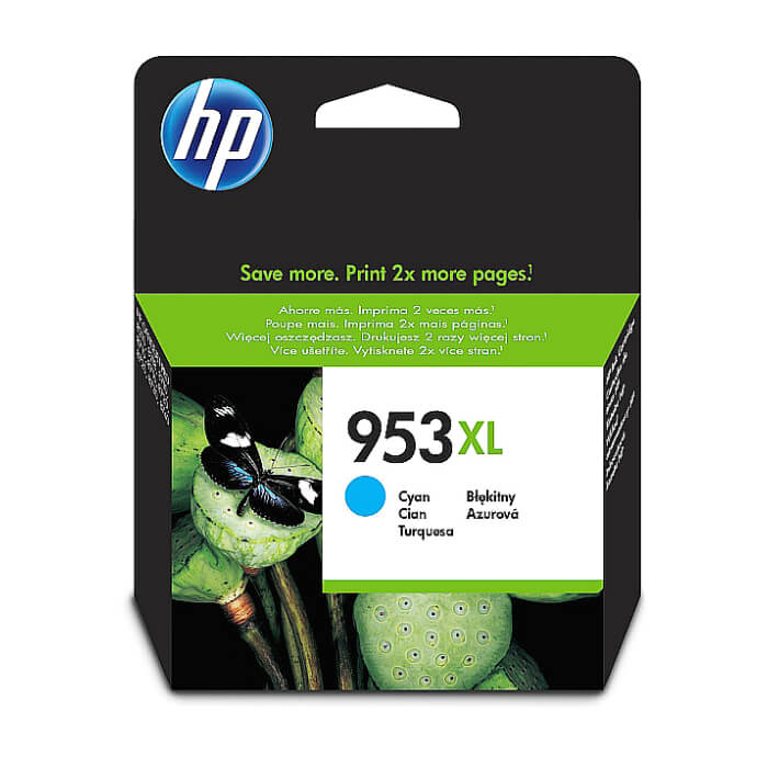 HP 953XL High Yield Cyan Original Ink Cartridge ID 69403 на супер цена
