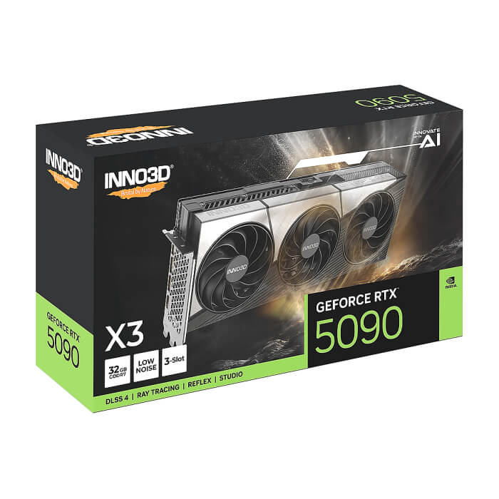 Inno3D GeForce RTX 5090 32GB GDDR7 X3 ID 84927 (тъмнейл - 3)