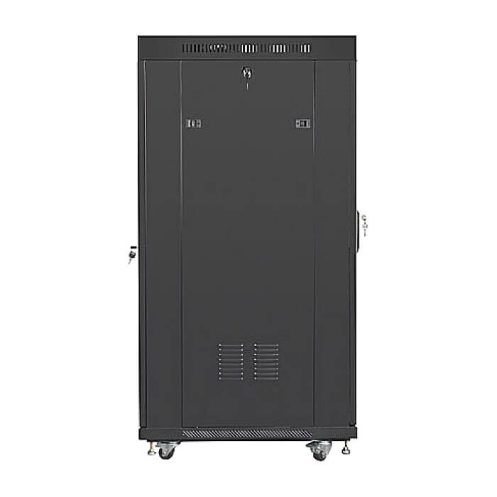 Lanberg rack cabinet 19" free-standing 27U/800x1200 (flat pack) with glass door lcd black ID 87623 на супер цена