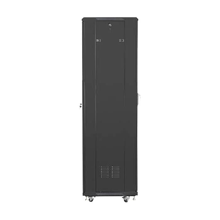 Lanberg rack cabinet 19" free-standing 42U / 600x600 self-assembly flat pack, black ID 71920 (тъмнейл - 4)