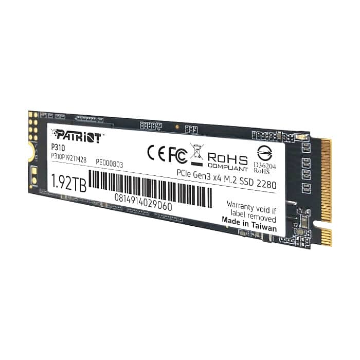 Patriot P310 1.92TB M.2 2280 PCIE ID 73480 (тъмнейл - 4)
