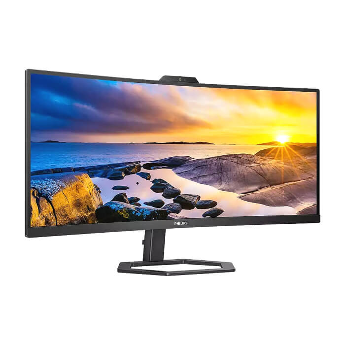 Philips 34E1C5600HE, 34" Curved 1500R VA WLED, 3440x1440@100Hz, 4ms GtG, 1ms MPRT, 300cd m/2, 3000:1, Mega Infinity DCR, Adaptive Sync, FlickerFree, Low Blue Light, 5Wx2, Tilt, Height Adjust, HDMI, DP, USB hub ID 64900 (тъмнейл - 3)