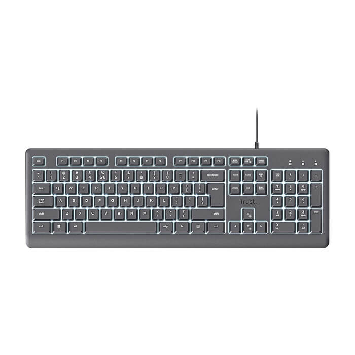 TRUST Primo Illuminated Keyboard BG (тъмнейл - 4)