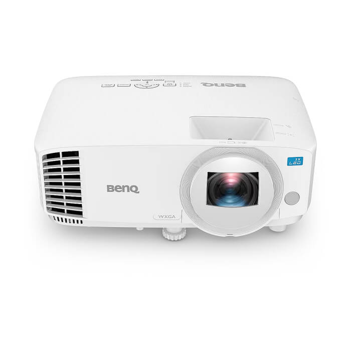 BenQ LW500ST DLP, WXGA, Brightness 2000AL; High contrast 100,000:1; LED light source; Throw ratio: 0.72 ~ 0.87; 20,000 hrs life; Noise level: 28 dB (Eco mode); HDMI x 2; 2D keystone, Corner fit, Screen Fill (4:3 XGA EDID) ID 76913 (тъмнейл - 3)