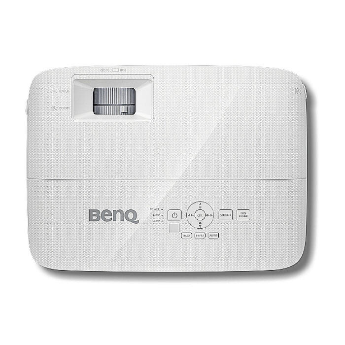 BenQ MH550, DLP, 1080p (1920x1080), 20 000:1, 3500 ANSI Lumens, VGA, 2xHDMI, S-Video, RCA, Speaker 2W, Audio In/Out, RS232, 3D Ready, 2.3kg, White ID 65775 (тъмнейл - 2)