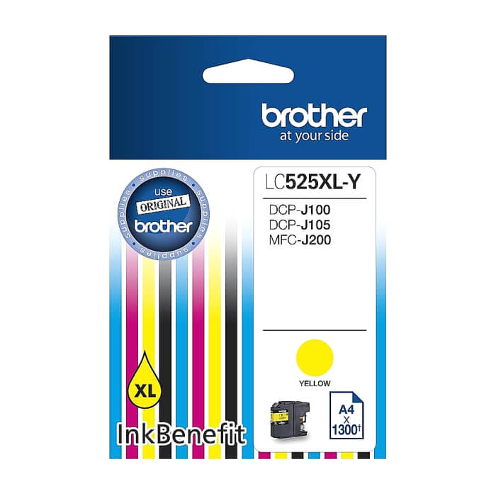 Brother LC-525 XL Yellow Ink Cartridge High Yield ID 69968 на супер цена