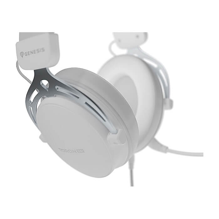 Genesis Headset Toron 531 With Microphone White ID 92368 (тъмнейл - 3)