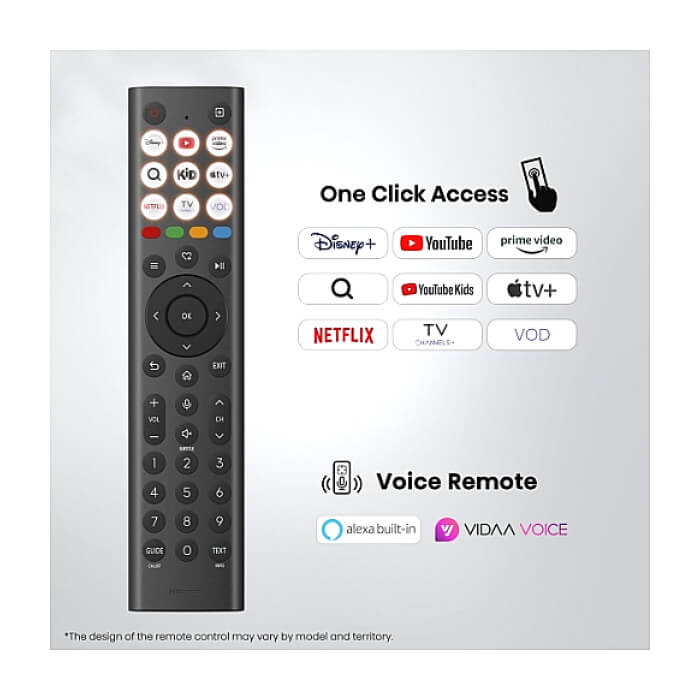 Hisense 65" A7S, 4K Ultra HD 3840x2160, QLED, HDR 10+, HLG, Dolby Vision, Dolby Atmos, Smart TV, Light Sensor, WiFi Direct, BT, Anyview Cast, 3xHDMI, 2xUSB, LAN, CI+, DVB-T2/C ID 97421 (тъмнейл - 4)