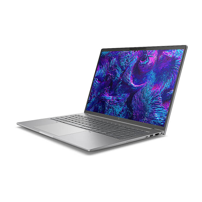 HP ZBook 8 G1i AI 16" Pike Silver, Ultra 7 265H(up to 5.3Ghz/24MB/16C), 16" WQUXGA AG 500nits 120Hz, 64GB 5600Mhz 2DIMM, 2TB PCIe SSD, WiFi 7+BT 5.4, FPR, Smart Card Read ID 91731 (тъмнейл - 4)