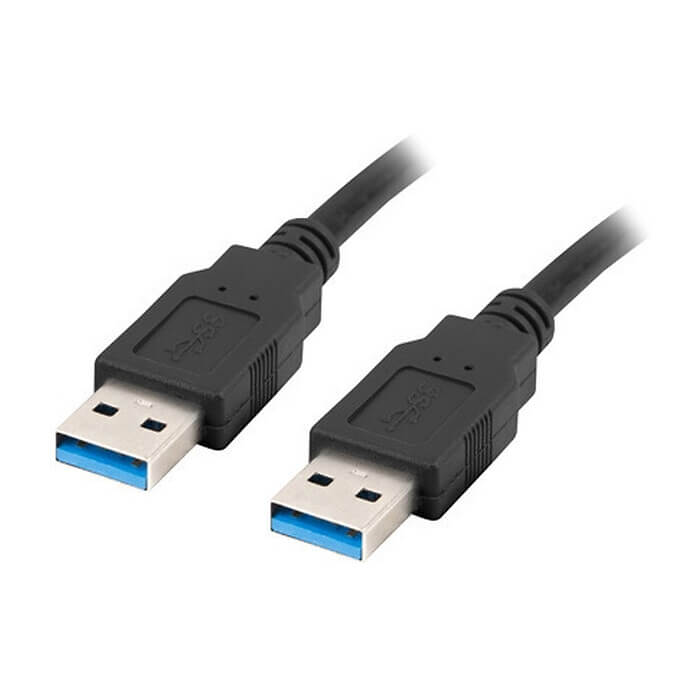 Кабел - Lanberg USB-A (M) -> USB-A (M) 3.0 cable 1.8m, black ID 72669 на супер цена от GT Computers Кабел - Lanberg USB-A (M) -> USB-A (M) 3.0 cable 1.8m, black ID 72669 на супер цена