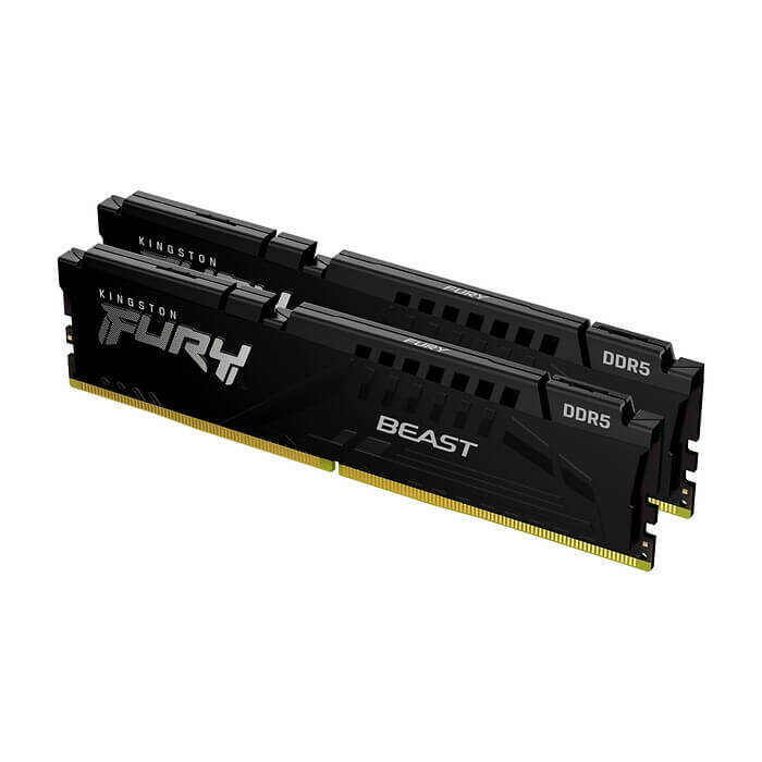 Kingston FURY Beast 16GB (2x8GB) DDR5 6000 MHz CL36 Black ID 98973 (тъмнейл - 2)