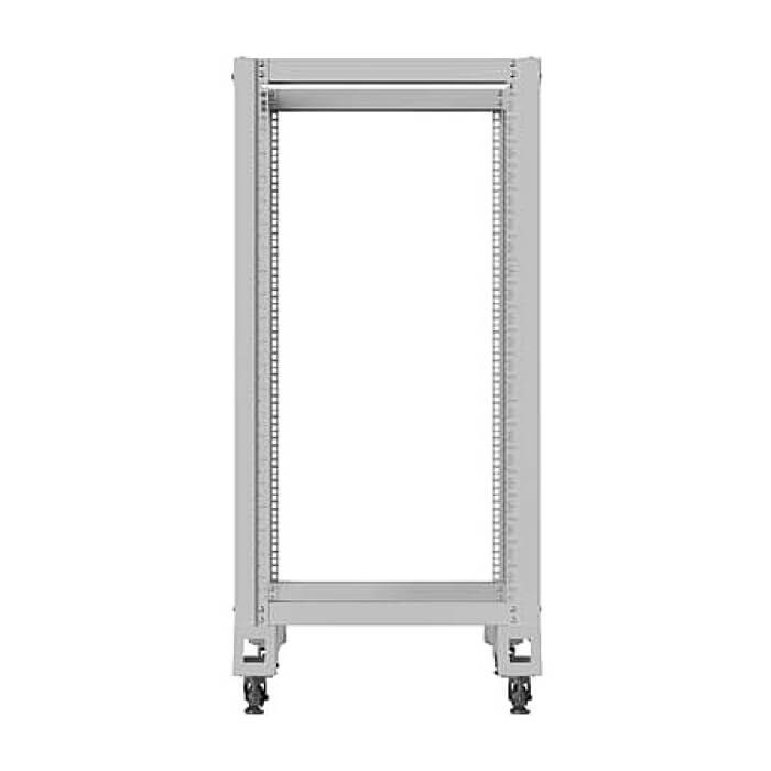 Lanberg open rack 19" 22U 600x1000, grey ID 96773 (тъмнейл - 3)