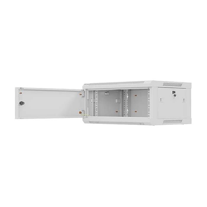 Lanberg rack cabinet 19" wall-mount 4U / 600x450 for self-assembly (flat pack), grey ID 92945 (тъмнейл - 4)