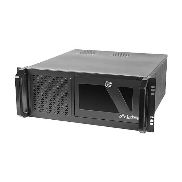 Lanberg rackmount server chassis ATX 450/08 19"/4U ID 62870 на супер цена от GT Computers Lanberg rackmount server chassis ATX 450/08 19"/4U ID 62870 на супер цена