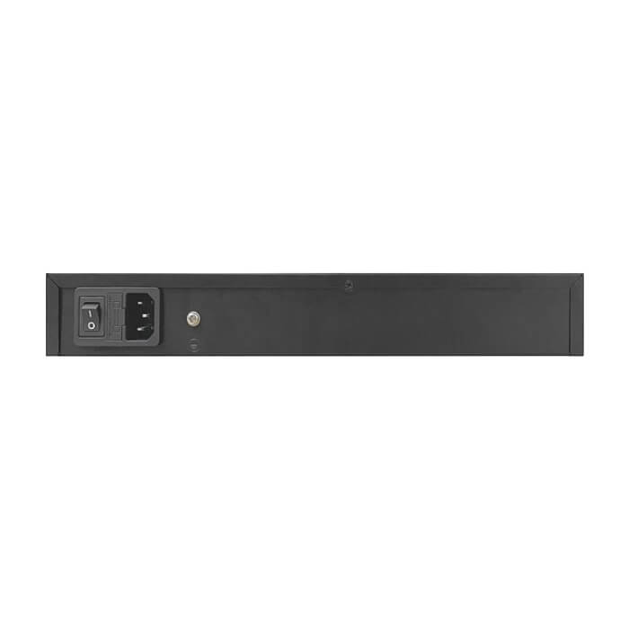 Lanberg switch 24x 1GB poe+/2x GB 2x sfp rack 19" gigabit ethernet 360w (тъмнейл - 2)