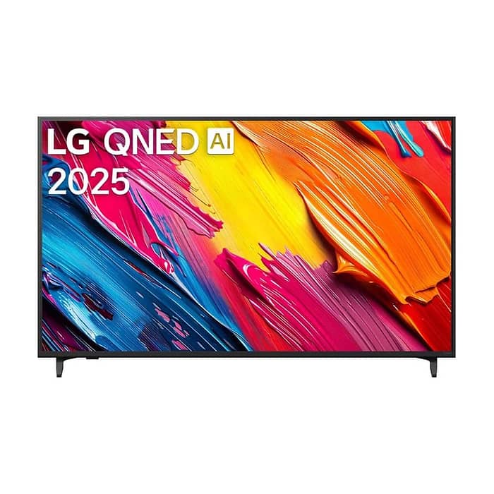 LG 65QNED70A6A, 65" 4K QNED HDR Smart TV, 3840x2160, DVB-T2/C/S2, Alpha 7 AI Processor, HDR10 / HLG, webOS 25 ThinQ, VRR / ALLM / HGiG, 4K Upscaling, WiFi 5, Voice ID, Bluetooth 5.0, AirPlay 2, LAN, CI, HDMI, SPDIF, Google Cast, 2 pole Stand
