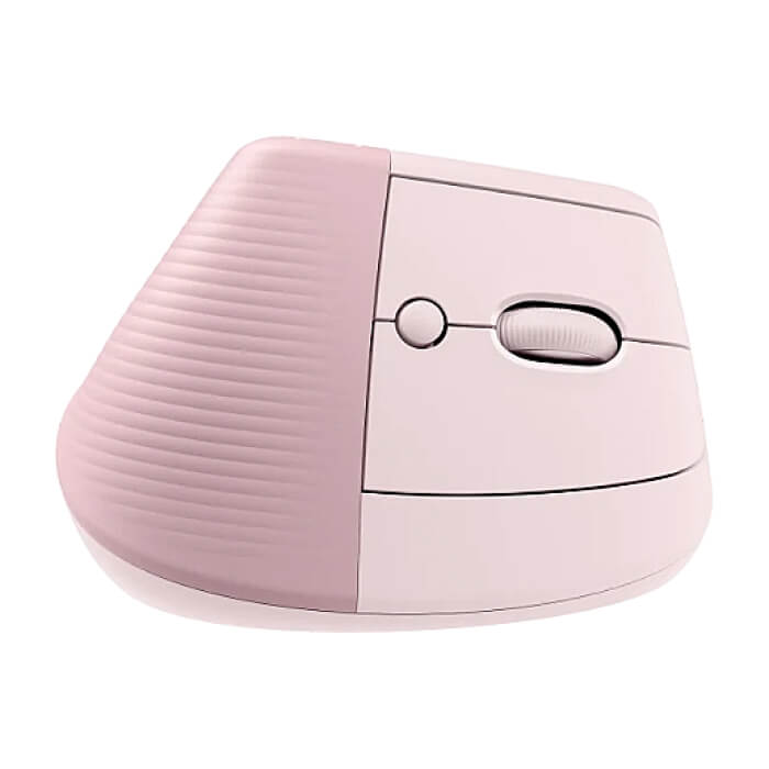 Logitech Lift Vertical Ergonomic Mouse - ROSE/DARK ROSE - EMEA (тъмнейл - 2)