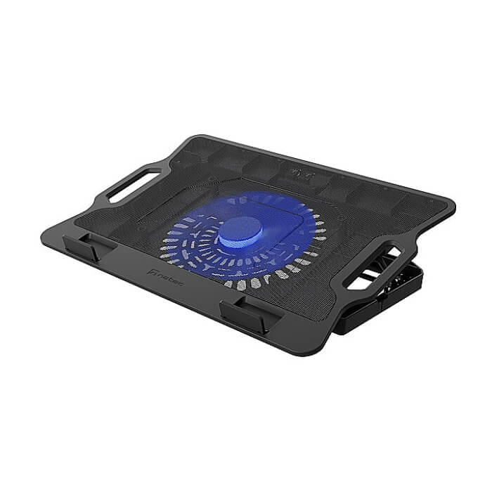 Natec Laptop Cooling pad Dipper 2 12,1-17,3'' Fan, LED Light, 2 USB ID 80602 (тъмнейл - 2)