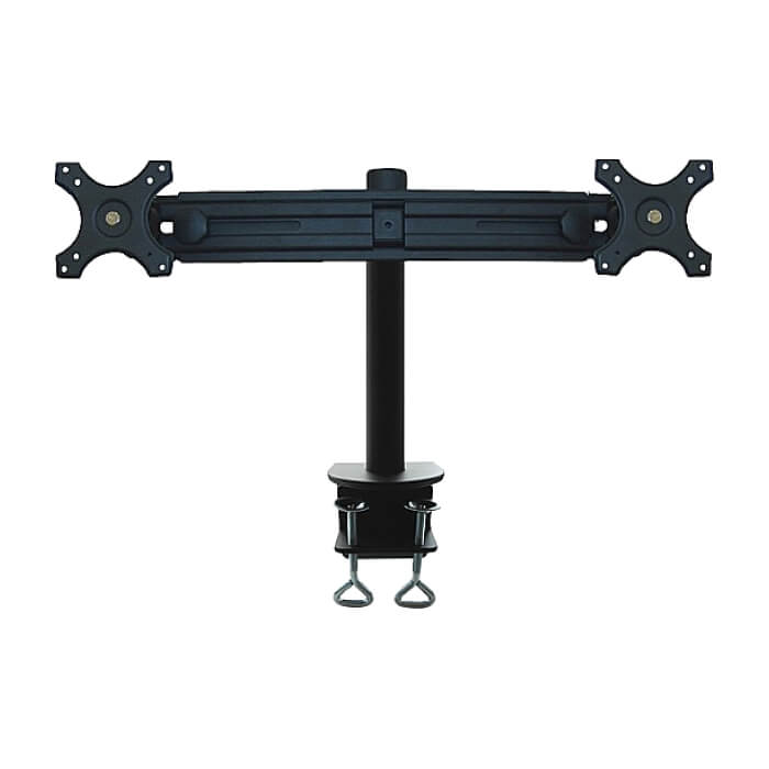 Neomounts by NewStar Flat Screen Desk Mount (clamp) for 2 Monitor Screens ID 66820 (тъмнейл - 2)