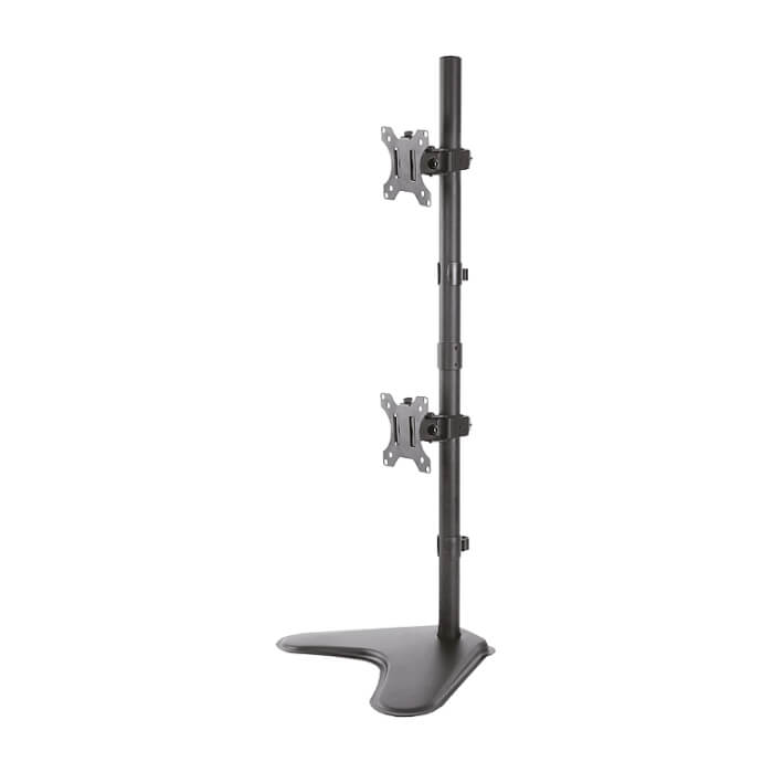 Neomounts by NewStar Flat Screen Desk Mount (stand) for 2 Monitor Screens ID 66829 (тъмнейл - 2)