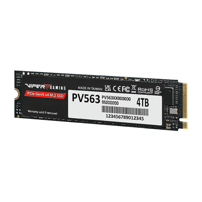 Patriot Viper PV563 4TB M.2 2280 PCIe Gen5 x4 SSD ID 95048 (тъмнейл - 3)