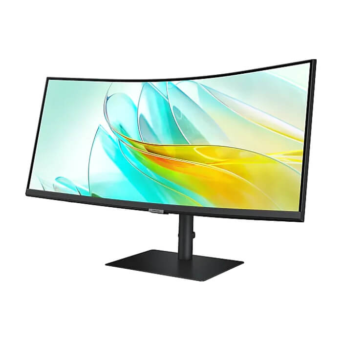Samsung 34A652 , 34" VA LED, Curved 1000R, 100 Hz, 5 ms GTG, 3440x1440, 350 cd/m2, USB Type C, Display Port 1.2, HDMI 2.0, 3xUSB 3.0, USB-C, Black ID 91479 (тъмнейл - 4)