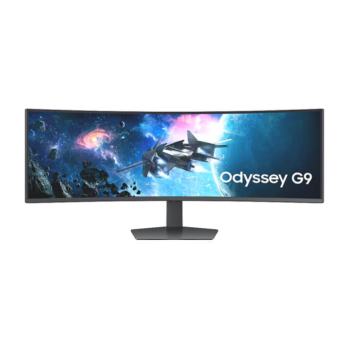 Samsung LS49CG950, 49" Odyssey G9 GAMING, Curved VA, 1000R, 240Hz, 32:9, 5120 x 1440, 450 cd/m2, Display Port, HDMI, Micro HDMI, USB Hub, Black ID 76845 на супер цена от GT Computers Samsung LS49CG950, 49" Odyssey G9 GAMING, Curved VA, 1000R, 240Hz, 32:9, 5120 x 1440, 450 cd/m2, Display Port, HDMI, Micro HDMI, USB Hub, Black ID 76845 на супер цена