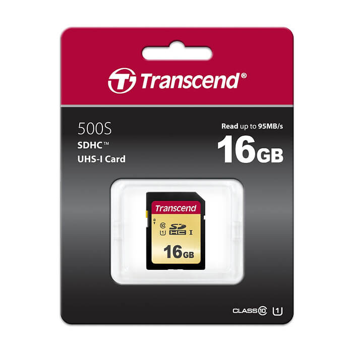Transcend 16GB SD Card UHS-I U1, MLC ID 74028 (тъмнейл - 2)