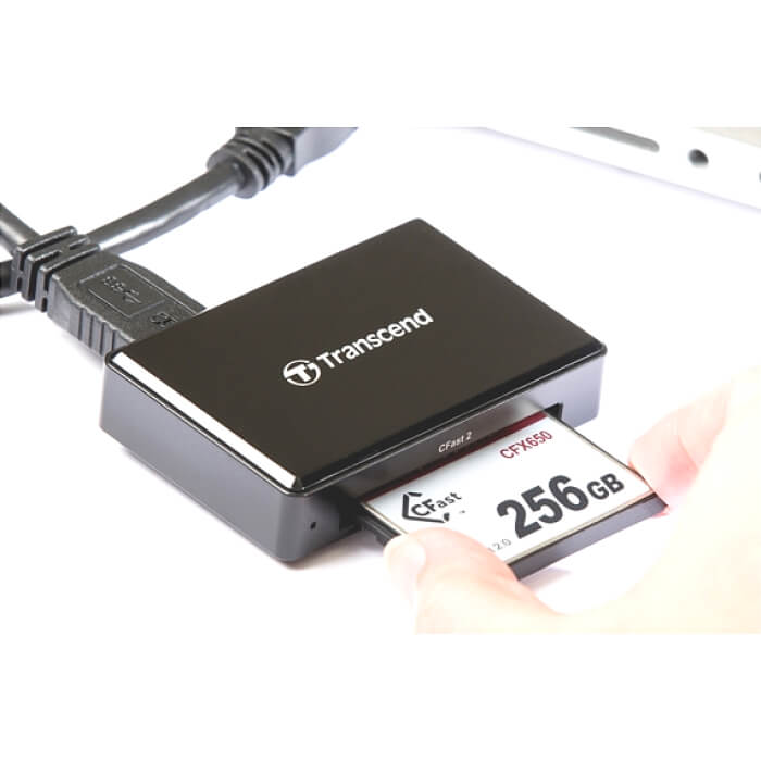 Transcend CFast Card Reader, USB 3.0/3.1 Gen 1 ID 63320 (тъмнейл - 3)