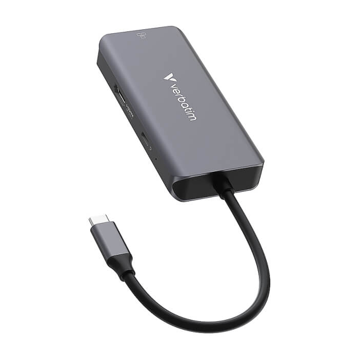 Verbatim USB-C Essentials Multiport Hub 6 Port with RJ45 (тъмнейл - 4)
