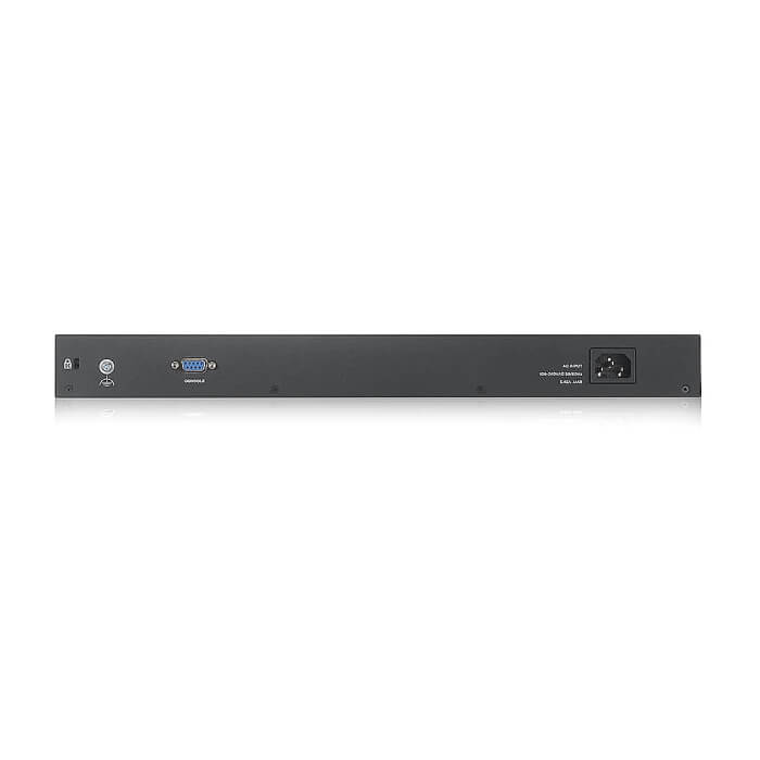 ZyXEL GS2220-50HP, EU region, 48-port GbE L2 PoE Switch with GbE Uplink (1 year NCC Pro pack license bundled) (тъмнейл - 3)