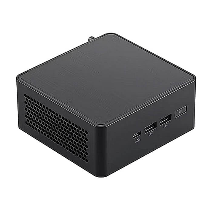 Asus NUC 14 Pro Intel Core 3 100U, Intel GPU, 4 x USB, Wi-Fi 6E AX211 + 2.5GBe LAN, 2 x HDMI, 2 x Thunderbolt 4 (USB-C+DP), no Storage (NVMe and 2.5" SATA), no RAM, no OS, Tal ID 90691 (тъмнейл - 3)