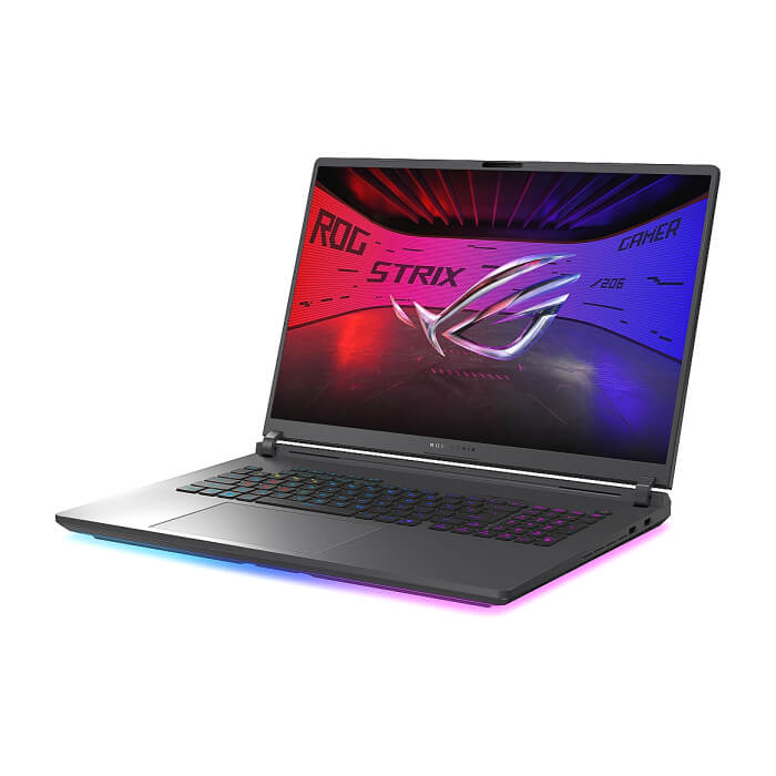 Asus Strix G18 G815LW-S9035W, INTEL ARL HX Ultra 9, 18.0 WQXGA 2560X1600 16:10 Bend+500nits,AG, 240 Hz,DDR5 32GB ( 16GB DDR5-5600 SO-DIMM *2 ) ,2TB G4, RTX5080  16GB,Wi-Fi 7 ,Backlit Chiclet Keyboard 4-Zone RGB, Windows 11,Eclipse Gray, Backpack ID 89677 (тъмнейл - 4)