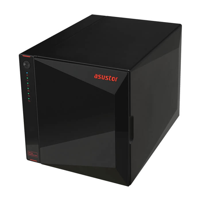 Asustor AS5004U, USB Expansion Unit , Asustor Xpanstor 4 AS5004U 4 Bay NAS Storage Capacity Expander, 4 x SATA3 6Gb/s; 3.5"/2.5" HDD/SSD, 1 x Type C, Black (тъмнейл - 5)