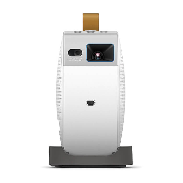 BenQ GV50, DLP, LASER, 1080p (1920x1080), 100K:1, 500 ANSI Lumens, 1.2X, Google TV, Auto Keystone, HDMI, USB-C with DP/PD, USB-A, BT 5.0, Wi-Fi, Speakers 5.1 2x 4W + 10W Woofer, Light Source Life ECO 30,000hrs, 2.1kg, White ID 90319